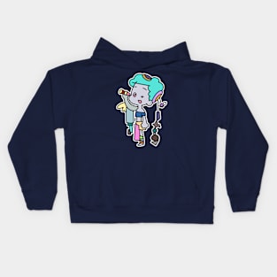 Space watcher Kids Hoodie